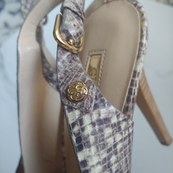 🔥 Guess HABEN python platform heel sz 7.5 - Picture 7 of 8